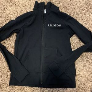 Peloton Black Zip Up